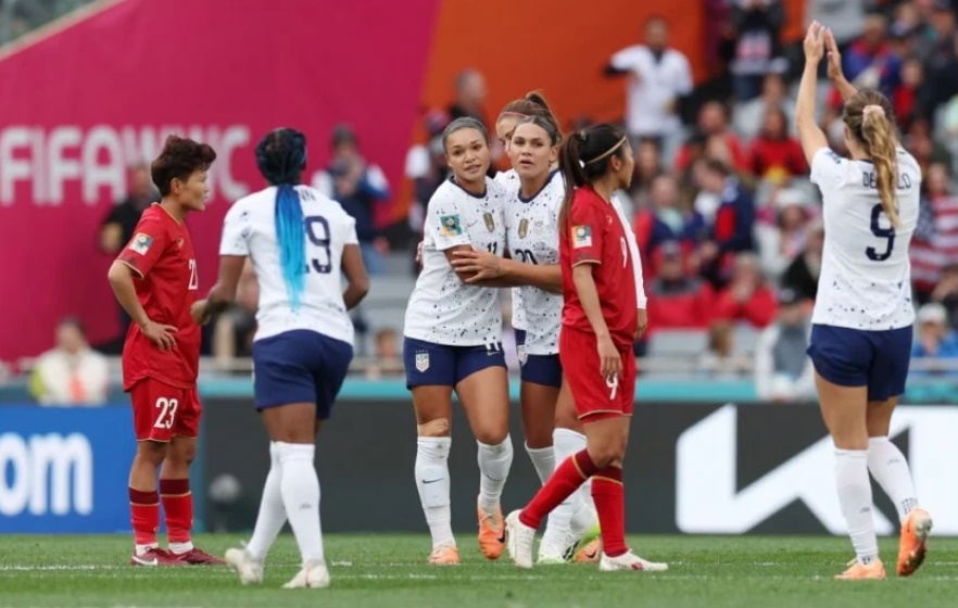 World Cup nữ 2023: Kết quả trận đấu đội tuyển nữ Việt Nam - Mỹ
