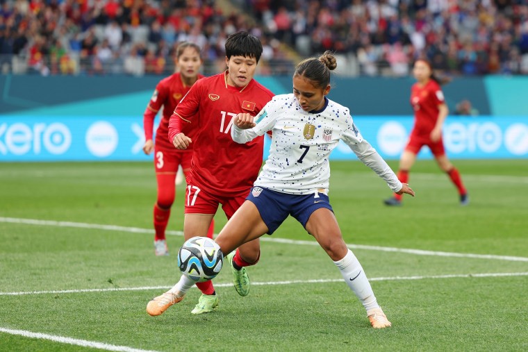 Trận đấu giữa Mỹ và Việt Nam ở World Cup Nữ 2023 lập kỷ lục về lượng người xem